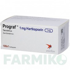 ПРОГРАФ (PROGRAF) 1 мг капсулы 100 шт - Такролимус DOCPHARM