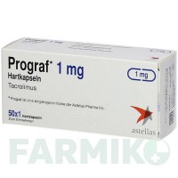 ПРОГРАФ (PROGRAF) 1 мг капсули 50 шт - Такролімус KOHLPHARMA