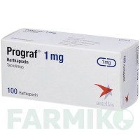ПРОГРАФ (PROGRAF) 1 мг капсули 90 шт - Такролімус ORIFARM