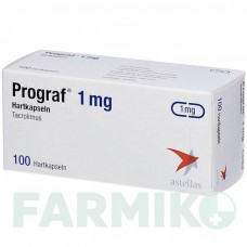 ПРОГРАФ (PROGRAF) 1 мг капсулы 100 шт - Такролимус ORIFARM