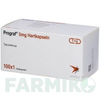 ПРОГРАФ (PROGRAF) 5 мг капсули 50 шт - Такролімус ABACUS MEDICINE