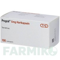 ПРОГРАФ (PROGRAF) 5 мг капсули 50 шт - Такролімус ORIGINALIS