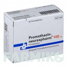ПРОМЕТАЗИН (PROMETHAZIN) 100 мг таблетки 50 шт - Прометазин NEURAXPHARM