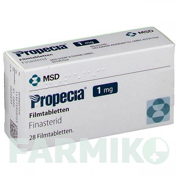 ПРОПЕЦИЯ (PROPECIA) 1 мг таблетки 28 шт - Финастерид ORGANON