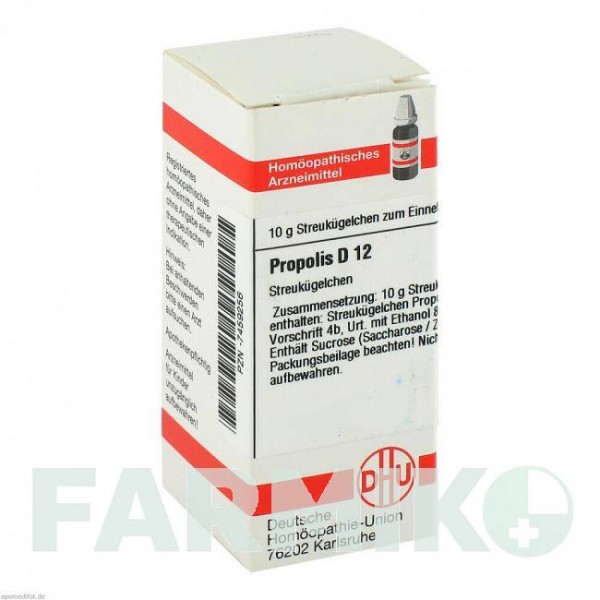 ПРОПОЛІС (PROPOLIS) D 12 глобули 10 г - Гомеопатія DHU