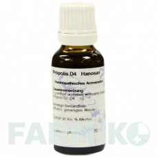 ПРОПОЛИС (PROPOLIS) D 4 раствор 20 мл - Гомеопатия HANOSAN