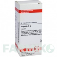 ПРОПОЛІС (PROPOLIS) D 6 таблетки 80 шт - Гомеопатія DHU