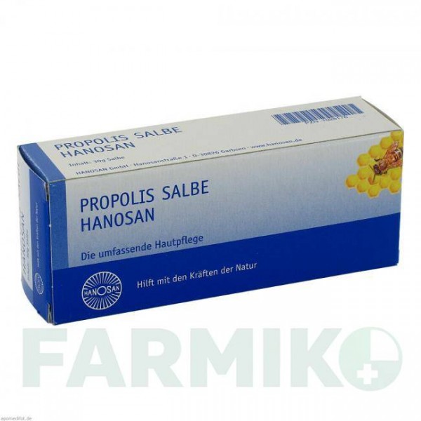ПРОПОЛИС (PROPOLIS) мазь 30 г - Гомеопатия HANOSAN