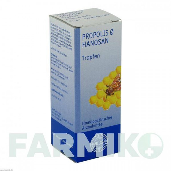 ПРОПОЛІС (PROPOLIS) розчин 20 мл - Гомеопатія HANOSAN