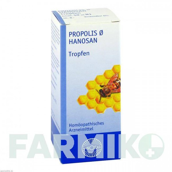 ПРОПОЛІС (PROPOLIS) розчин 50 мл - Гомеопатія HANOSAN