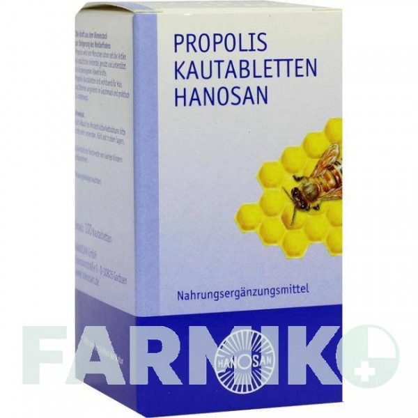 ПРОПОЛІС КАУТАБЛЕТТЕН (PROPOLIS KAUTABLETTEN) таблетки 100 шт - Гомеопатія HANOSAN