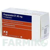 ПРОПРАНОЛОЛ (PROPRANOLOL) 40 мг таблетки 100 шт - Пропранолол ABZ PHARMA