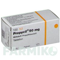 ПРОПИЦИЛ (PROPYCIL) 50 мг таблетки 100 шт - Пропилтиоурацил ADMEDA