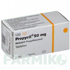 ПРОПИЦИЛ (PROPYCIL) 50 мг таблетки 100 шт - Пропилтиоурацил ADMEDA