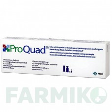 ПРОКВАД (PROQUAD) шприци 0,5 мл - Корь - паротит - краснуха - ветряная оспа живая вакцина MSD