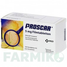 ПРОСКАР (PROSCAR) 5 мг таблетки 30 шт - Финастерид EMRA-MED