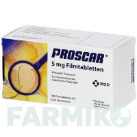 ПРОСКАР (PROSCAR) 5 мг таблетки 100 шт - Фінастерид EMRA-MED