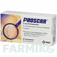 ПРОСКАР (PROSCAR) 5 мг таблетки 100 шт - Фінастерид KOHLPHARMA