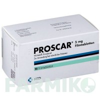 ПРОСКАР (PROSCAR) 5 мг таблетки 98 шт - Фінастерид ORGANON