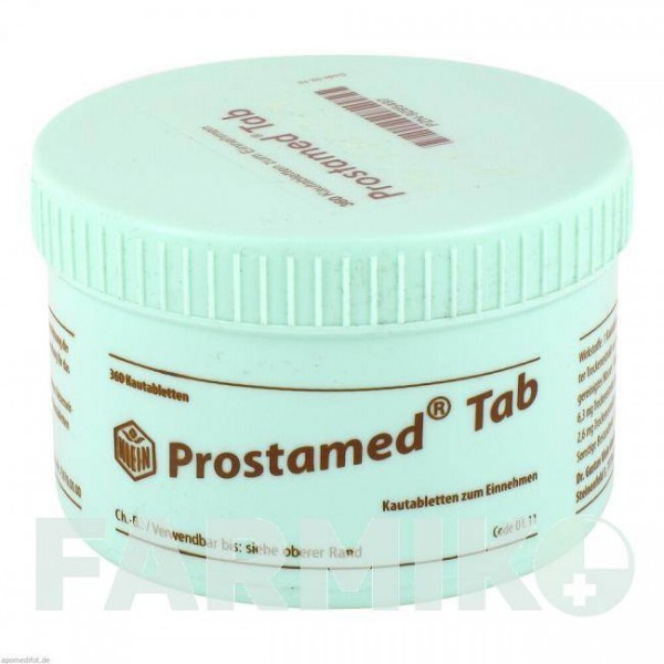 ПРОСТАМЕД (PROSTAMED) таблетки 360 шт - Тыквенные семечки, Другое DR.GUSTAV KLEIN