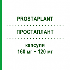 ПРОСТАПЛАНТ (PROSTAPLANT) 160 мг + 120 мг капсули 60 шт - Активні речовини DR.WILLMAR SCHWABE