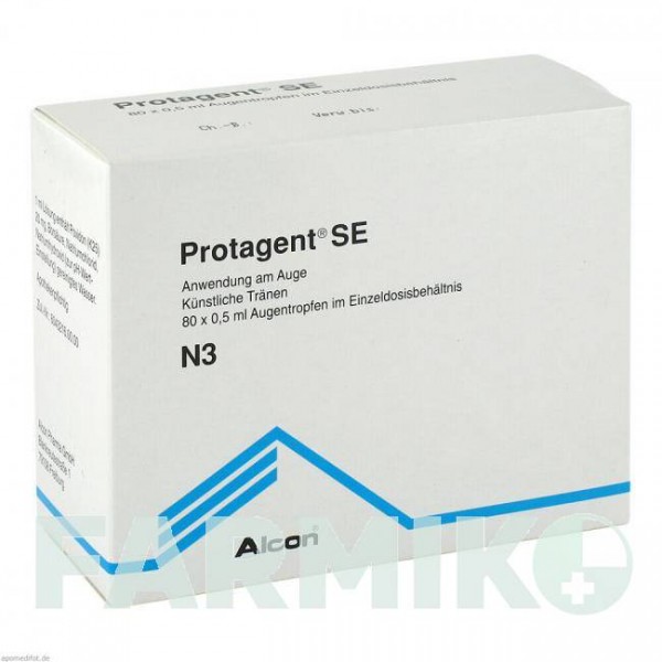 ПРОТАГЕНТ (PROTAGENT) капли 80x0,5 мл - Повидон ALCON