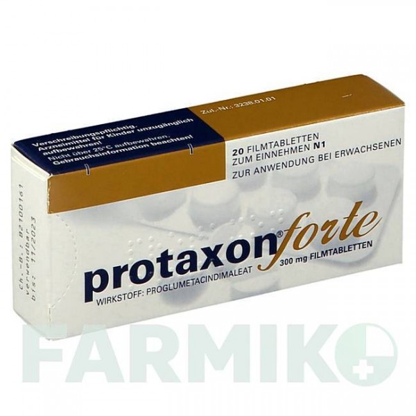 ПРОТАКСОН (PROTAXON) таблетки 20 шт - Проглуметацин MEDA PHARMA