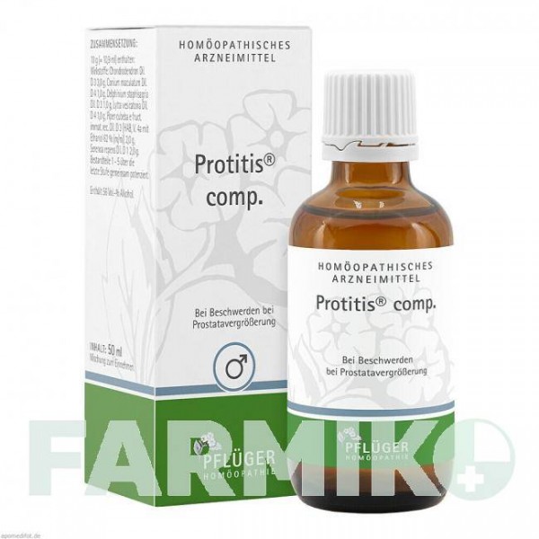 ПРОТИТИС (PROTITIS) краплі 50 мл - Гомеопатія HOMOOPATHISCHES ALEXANDER PFLUGER