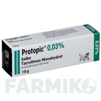 ПРОТОПИК (PROTOPIC) 0,03% мазь 10 г - Такролимус LEO PHARMA