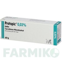 ПРОТОПИК (PROTOPIC) 0,03% мазь 60 г - Такролимус LEO PHARMA