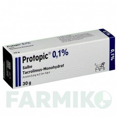 ПРОТОПІК (PROTOPIC) 0,1% мазь 30 г - Такролімус LEO PHARMA