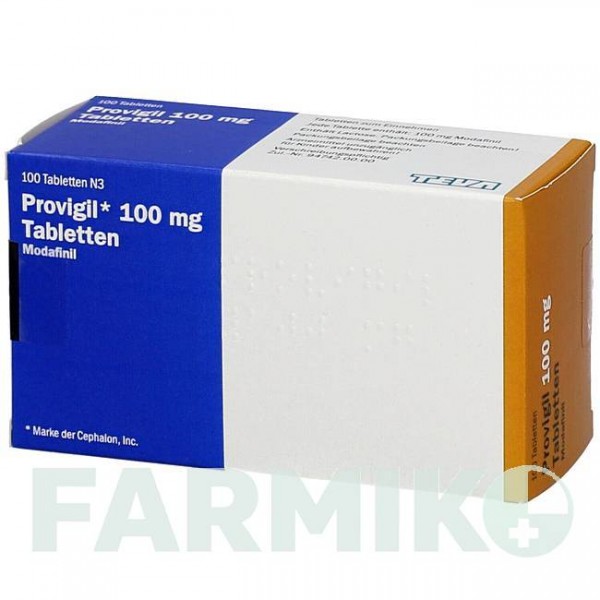 ПРОВИГИЛ (PROVIGIL) 100 мг таблетки 100 шт - Модафинил EMRA-MED