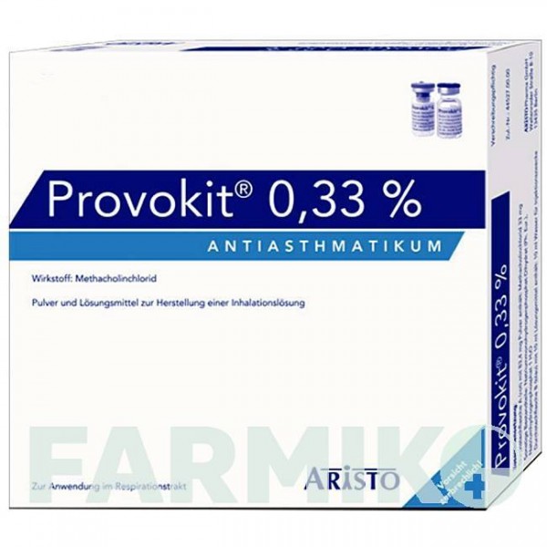 ПРОВОКИТ (PROVOKIT) 0,33% порошок 10x2 шт - Метахолин ARISTO PHARMA