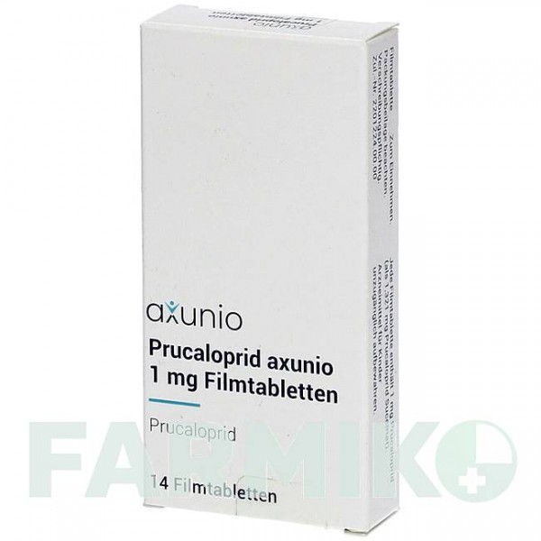 ПРУКАЛОПРИД (PRUCALOPRID) 1 мг таблетки 14 шт - Прукалоприд AXUNIO PHARMA