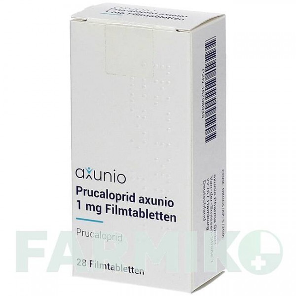 ПРУКАЛОПРИД (PRUCALOPRID) 1 мг таблетки 28 шт - Прукалоприд AXUNIO PHARMA