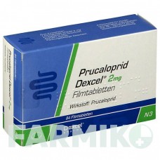 ПРУКАЛОПРИД (PRUCALOPRID) 2 мг таблетки 84 шт - Прукалоприд DEXCEL PHARMA