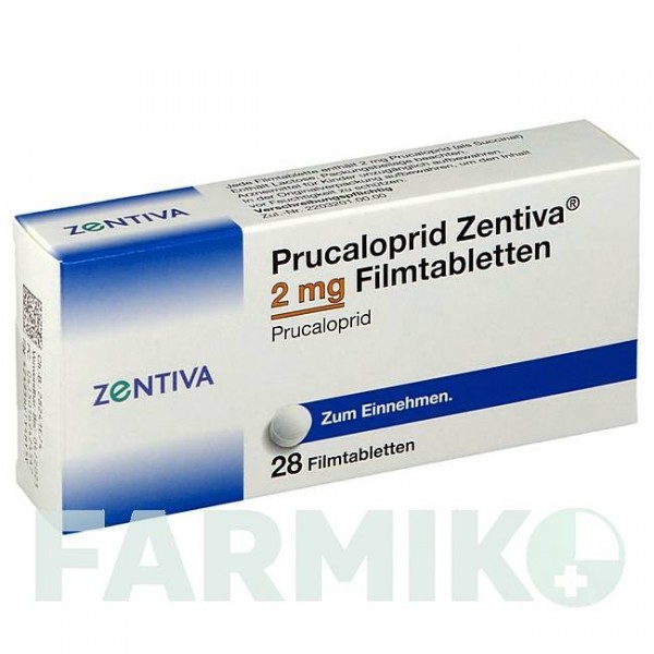 ПРУКАЛОПРИД (PRUCALOPRID) 2 мг таблетки 28 шт - Прукалоприд ZENTIVA