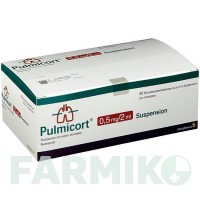 ПУЛЬМИКОРТ (PULMICORT) 0,5 мг/2 мл суспензия 20x2 мл - Будесонид BB FARMA