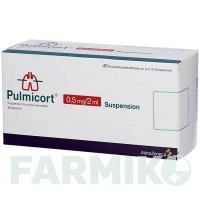 ПУЛЬМІКОРТ (PULMICORT) 0,5 мг/2 мл суспензія 40x2 мл - Будесонід FD PHARMA