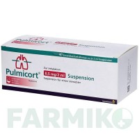 ПУЛЬМІКОРТ (PULMICORT) 0,5 мг/2 мл суспензія 20x2 мл - Будесонід ORIFARM