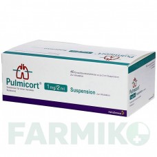 ПУЛЬМІКОРТ (PULMICORT) 1 мг/2 мл суспензія 40x2 мл - Будесонід ACA MULLER-ADAG PHARMA