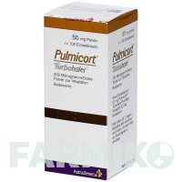ПУЛЬМІКОРТ (PULMICORT) 200 мкг 100 доз порошок 1 шт - Будесонід ASTRAZENECA