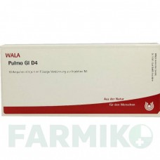 ПУЛЬМО (PULMO) D 4 ампулы 10x1 мл - Гомеопатия WALA HEILMITTEL