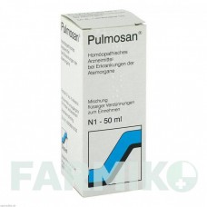 ПУЛЬМОСАН (PULMOSAN) капли 50 мл - Гомеопатия STEIERL-PHARMA