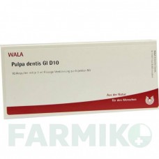 ПУЛЬПА ДЕНТИС (PULPA DENTIS) D 10 ампулы 10x1 мл - Гомеопатия WALA HEILMITTEL