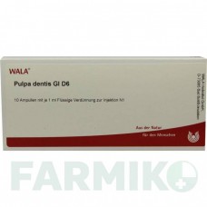 ПУЛЬПА ДЕНТИС (PULPA DENTIS) D 6 ампулы 10x1 мл - Гомеопатия WALA HEILMITTEL