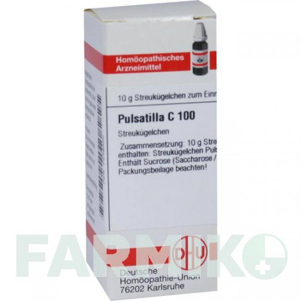 ПУЛЬСАТИЛЛА (PULSATILLA) C 100 глобули 10 г - Гомеопатия DHU