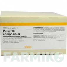 ПУЛЬСАТІЛЛА КОМПОЗИТУМ (PULSATILLA COMPOSITUM) ампули 100 шт - Гомеопатія BIOLOGISCHE HEILMITTEL HEEL