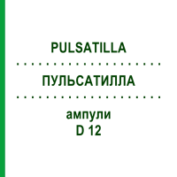 ПУЛЬСАТИЛЛА (PULSATILLA) D 12 ампулы 8x1 мл - Гомеопатия DHU