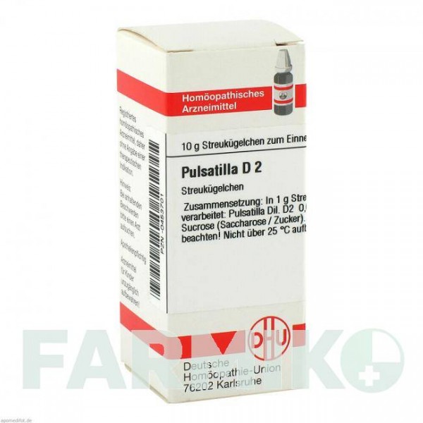ПУЛЬСАТИЛЛА (PULSATILLA) D 2 глобули 10 г - Гомеопатия DHU